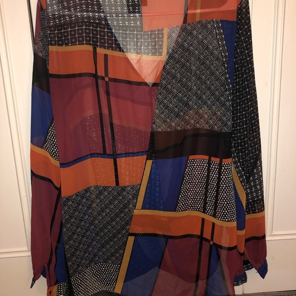 Color Block Blouse - Picture 3 of 5